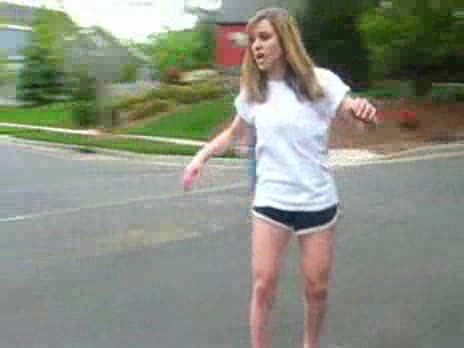 Girl Eats Pavement
